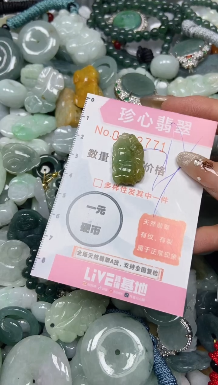 【闪购商品】翡翠颈饰未镶嵌闪购0152771