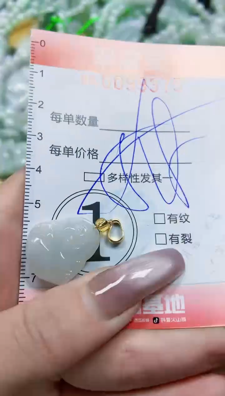 【闪购商品】翡翠颈饰未镶嵌闪购0099375多样性发其一