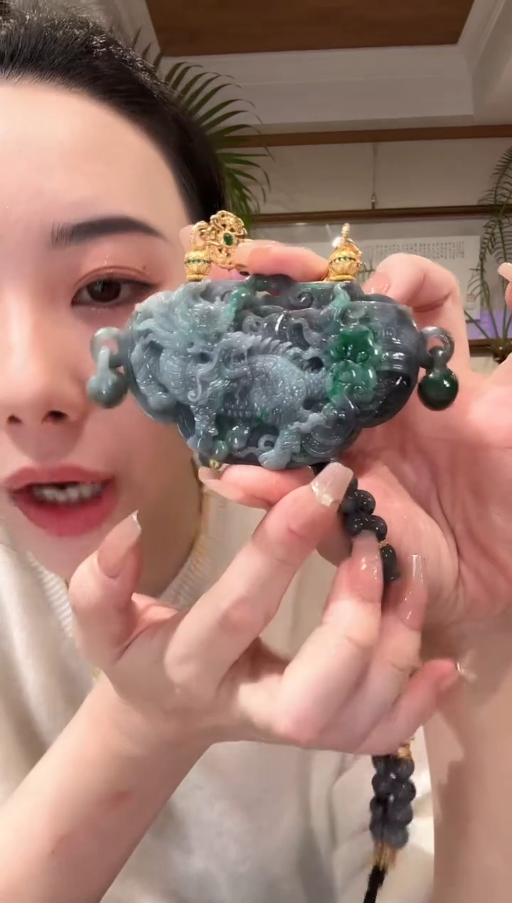 【闪购商品】翡翠颈饰未镶嵌国风