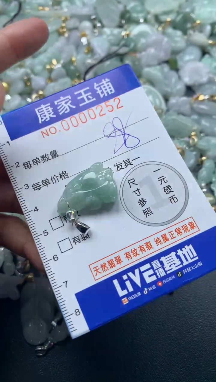 颈饰未镶嵌翡翠252