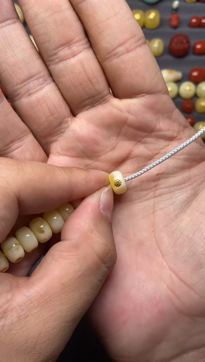 【闪购商品】蜜蜡珠宝奇石足金镶嵌10mm一颗