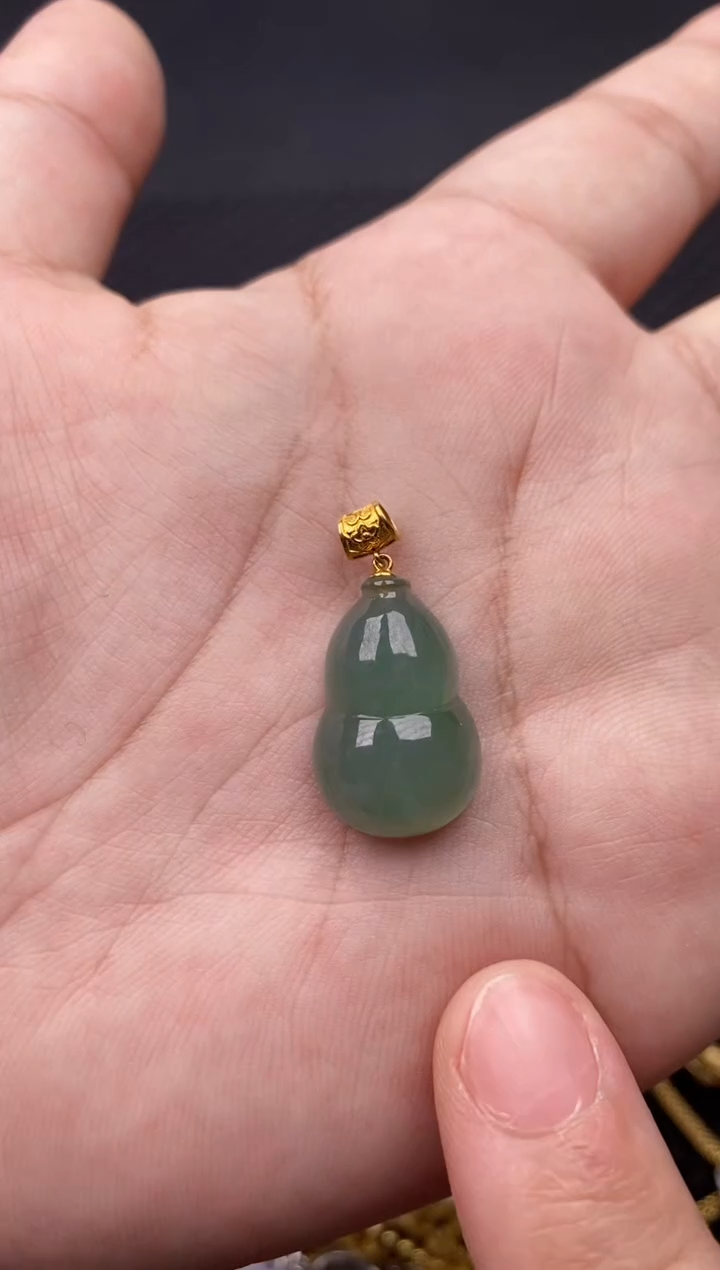 【闪购商品】翡翠戒指18K金镶嵌11111111-1