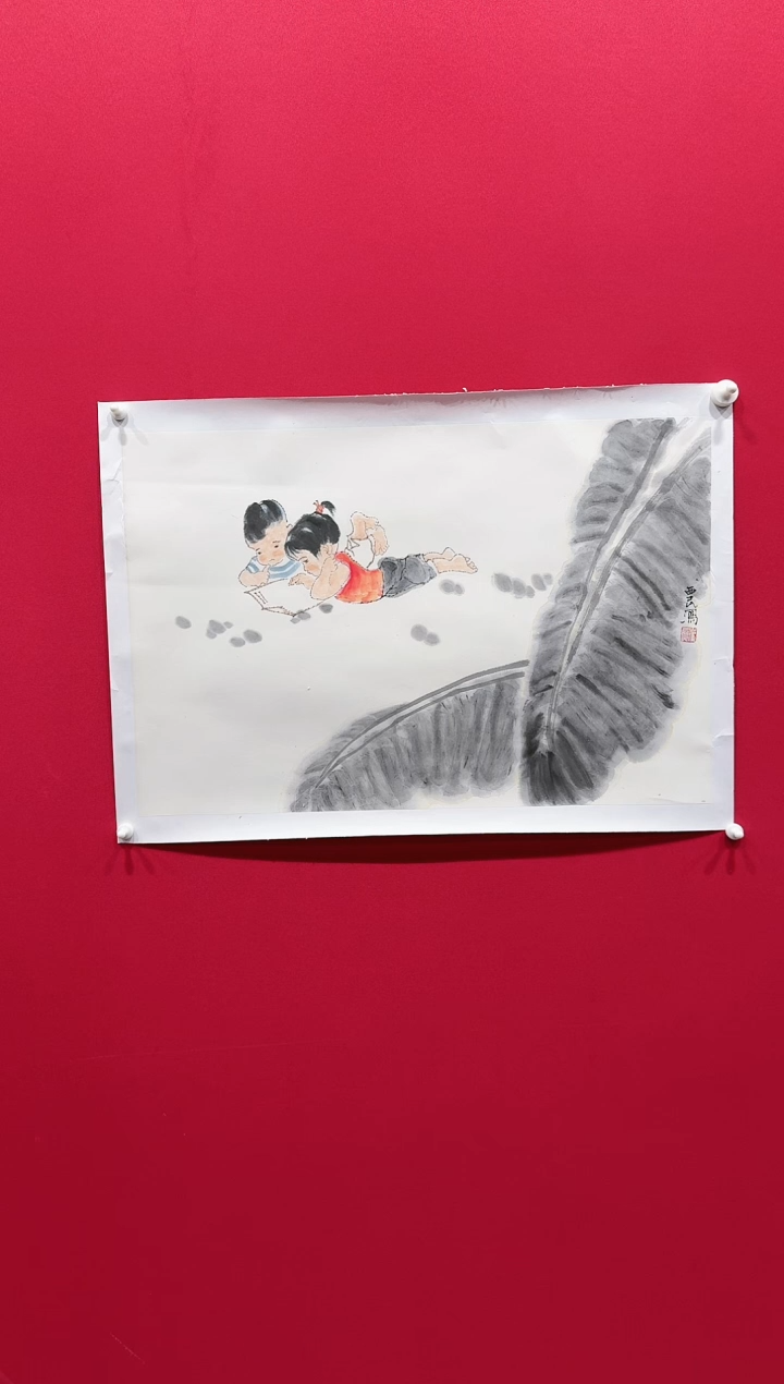 【闪购商品】国画崔西民46*68........