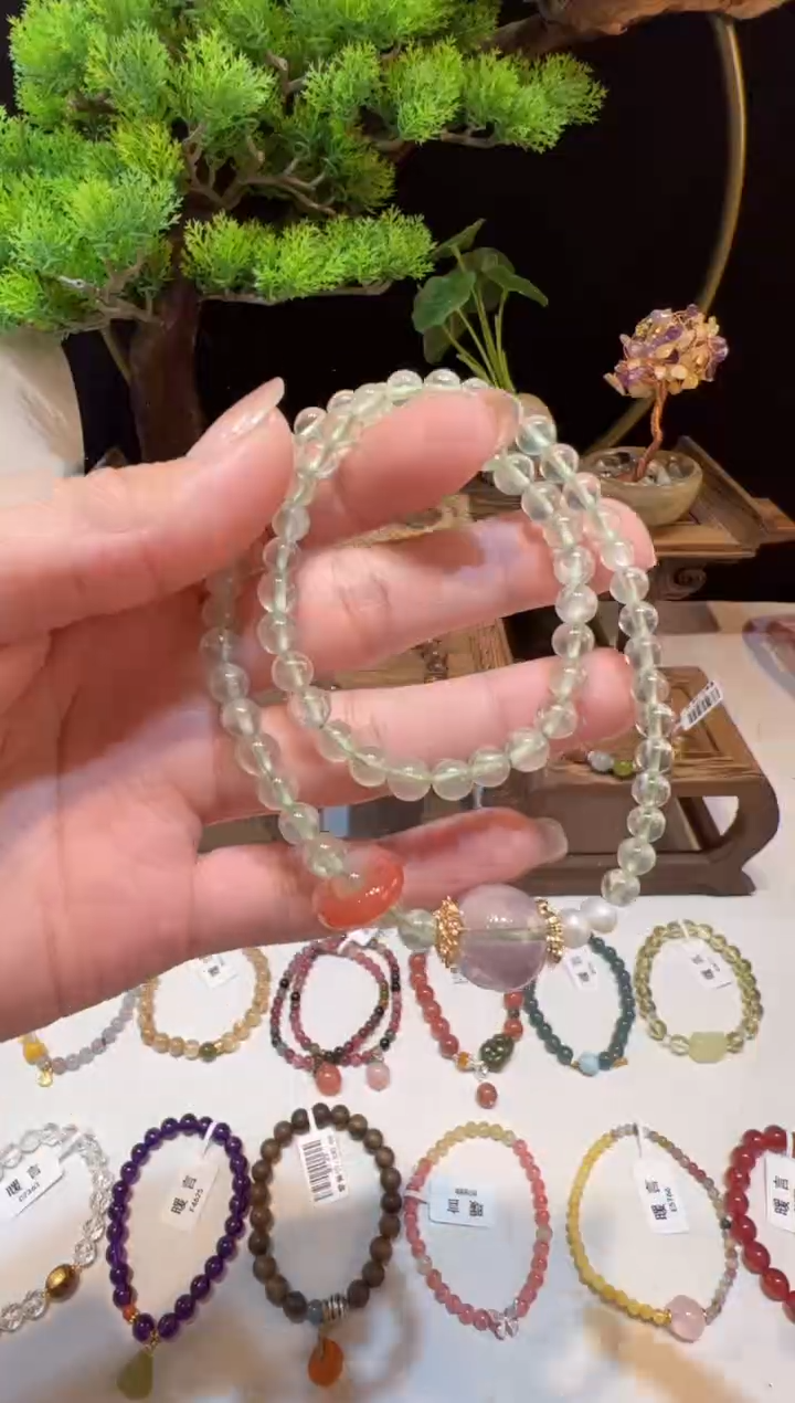 【闪购商品】葡萄石手饰未镶嵌@@手饰