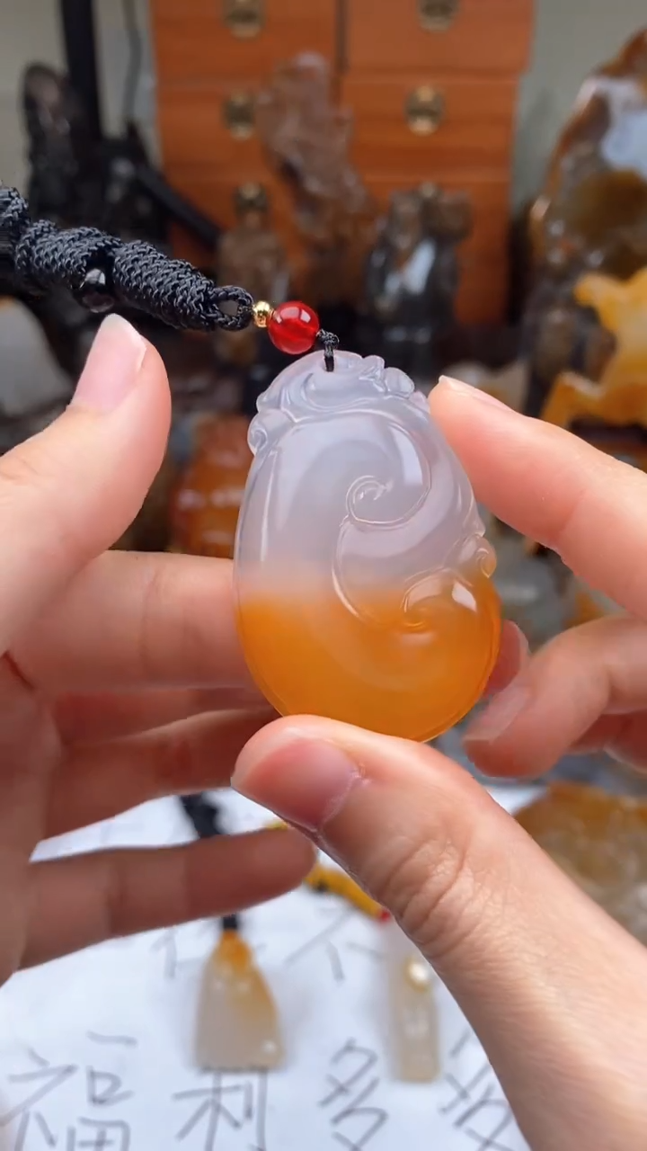 【闪购商品】玛瑙/玉髓颈饰未镶嵌AA