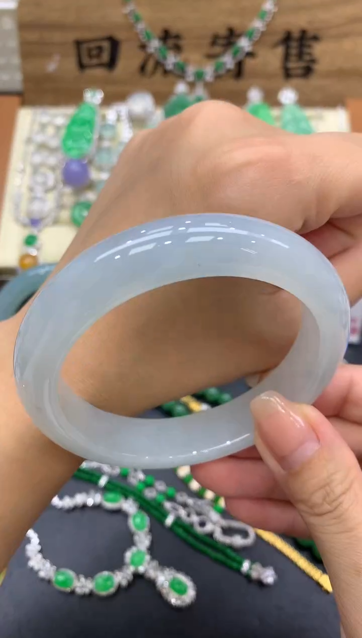 【闪购商品】翡翠手镯未镶嵌523-中国好珍宝