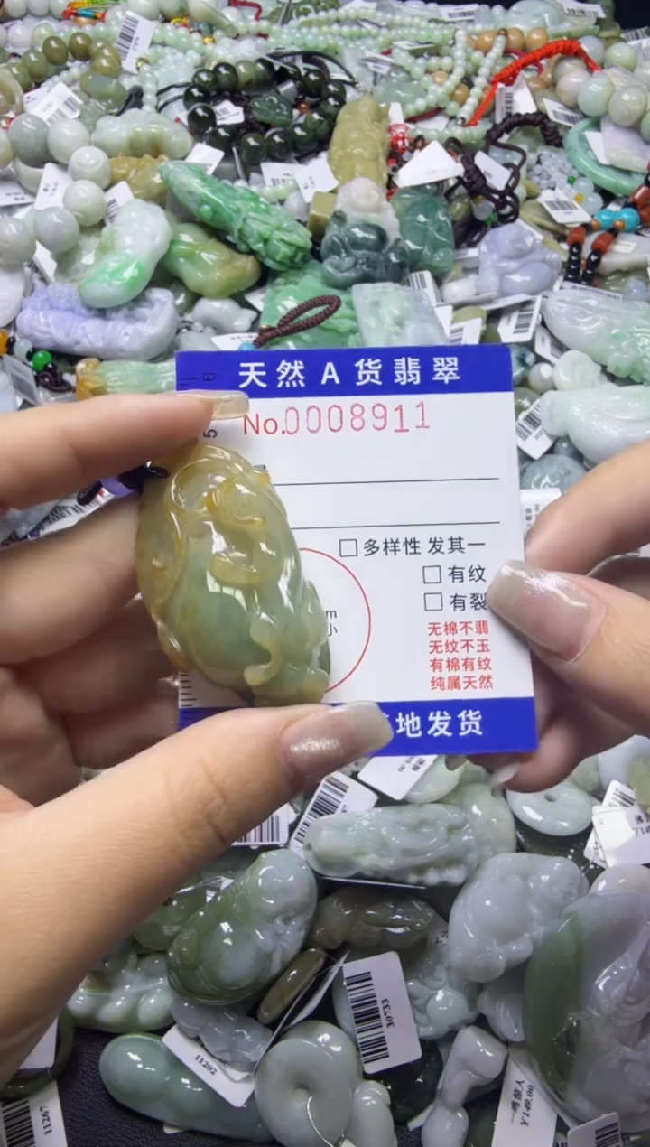 【闪购商品】翡翠颈饰未镶嵌00008911