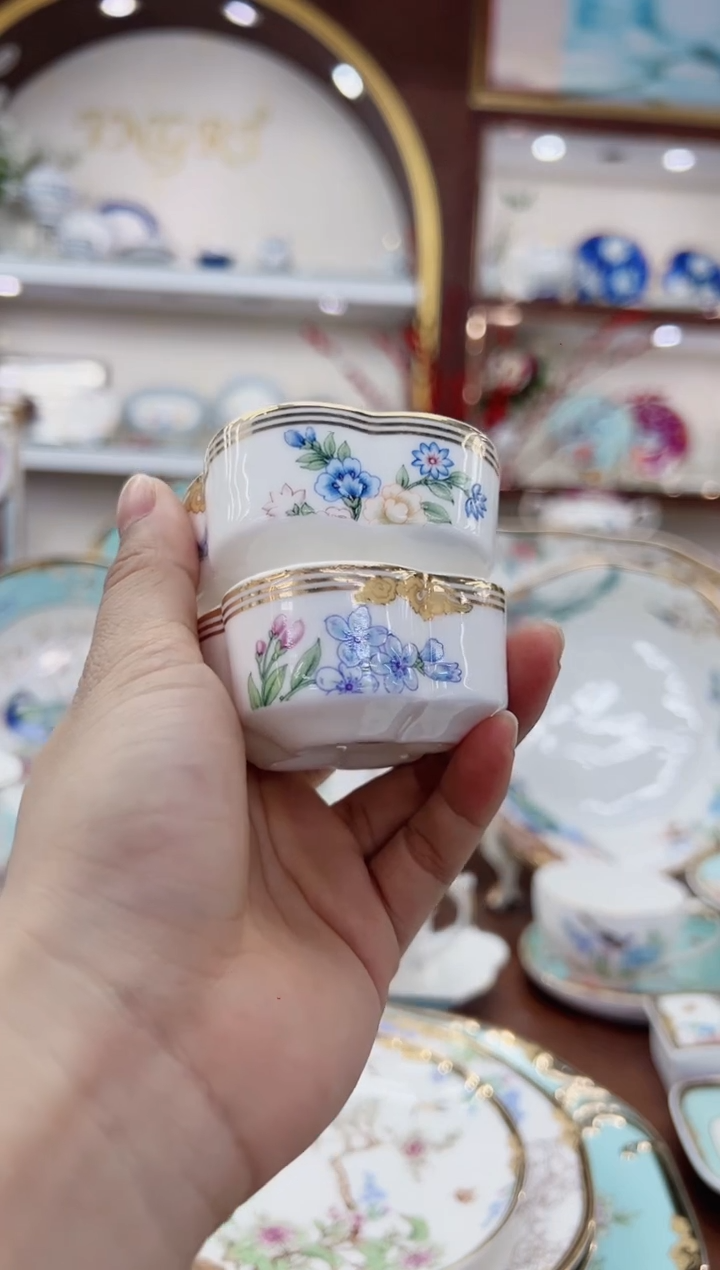 【闪购商品】36%以上骨粉骨瓷蘸料碟