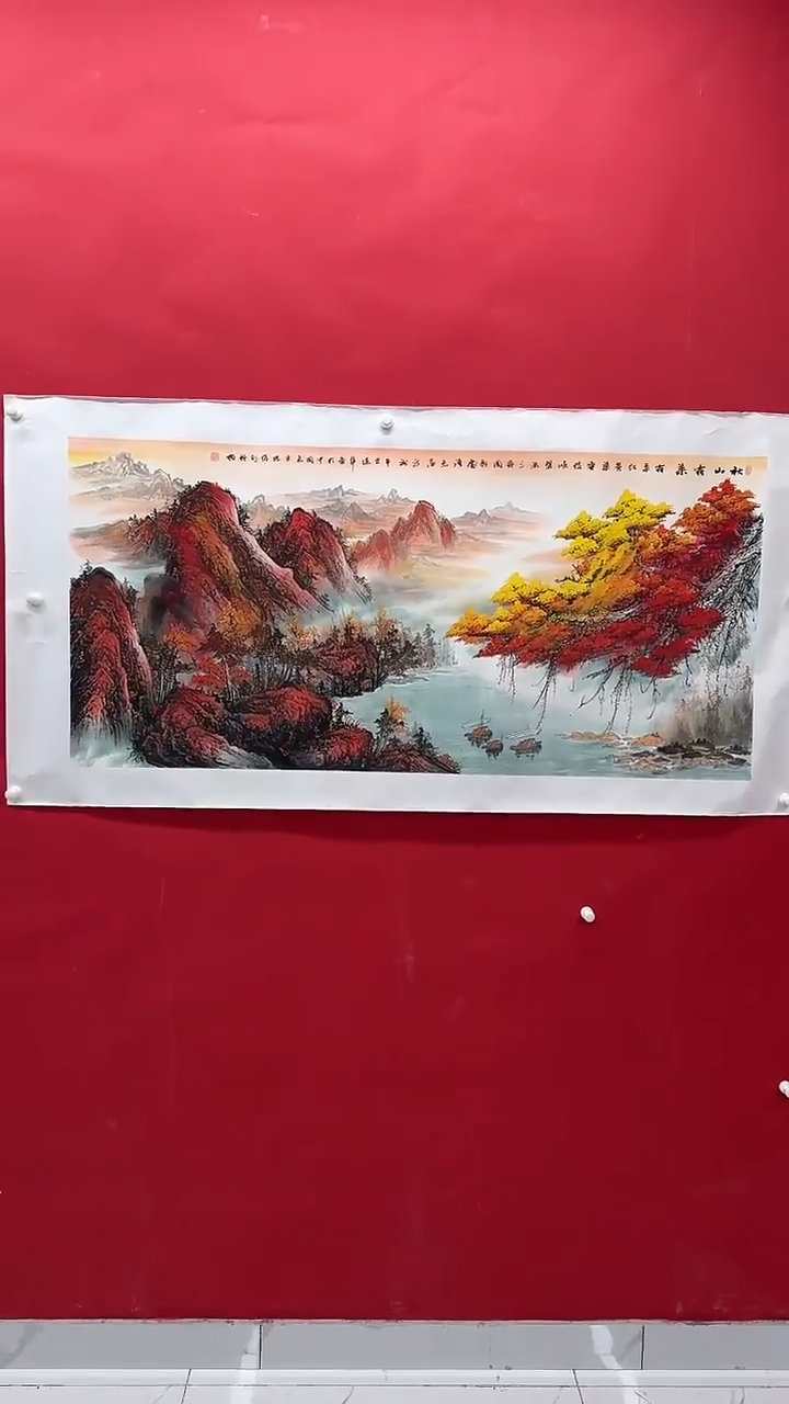 国画作家陆远华纯手绘国画