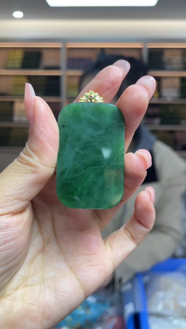 【闪购商品】和田玉·银S925镶嵌多样性发一件