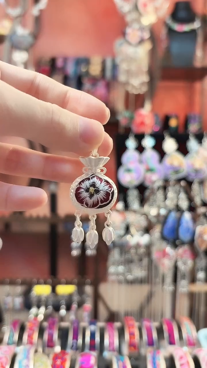 织绣 云织谣民族风精美饰品  23