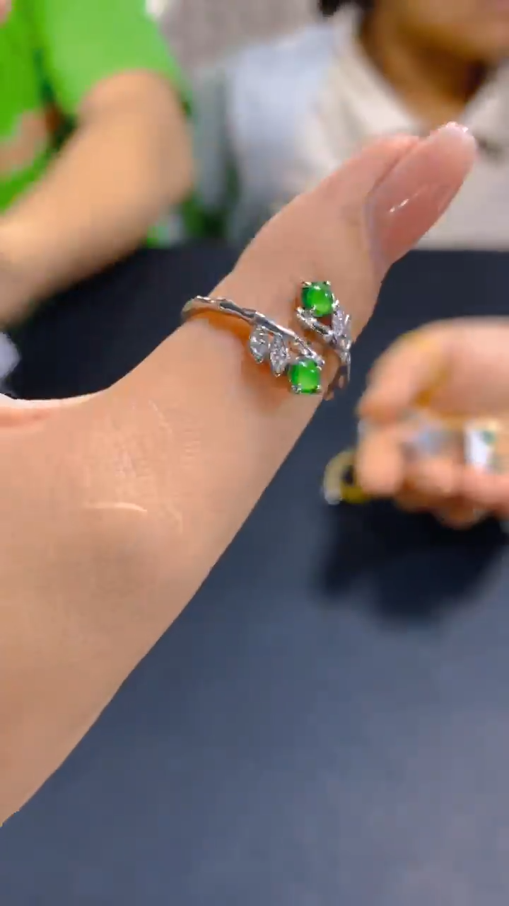 【闪购商品】翡翠戒指未镶嵌0229837012多样性发其一