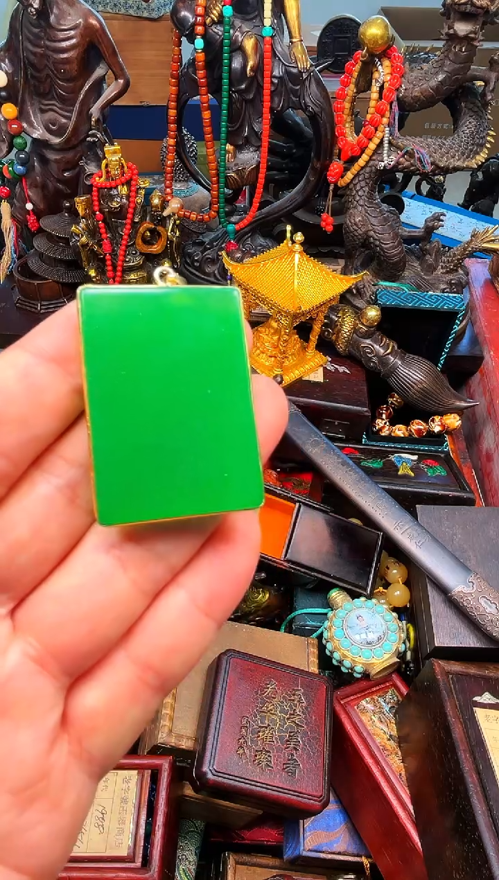 翡翠未镶嵌颈饰安哥精品专属链接d45