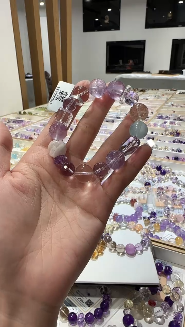 未镶嵌手链水晶手串