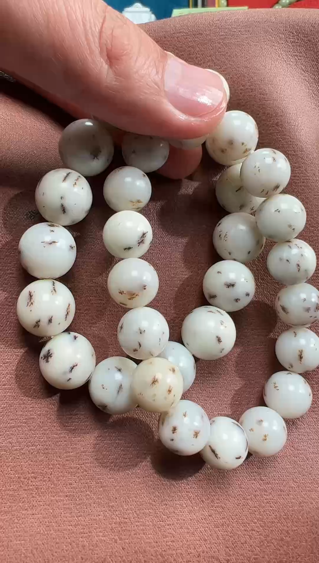 未镶嵌手串和田玉舍*?和田玉精品圆珠手串