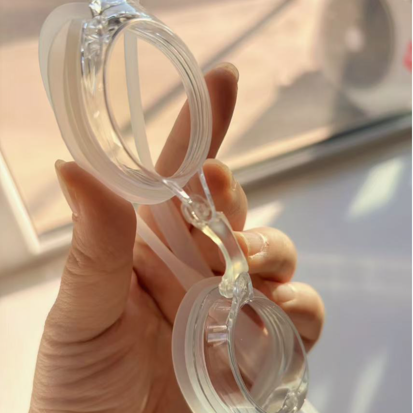 严选好物无镀膜近视款专业竞速款防水防雾泳镜