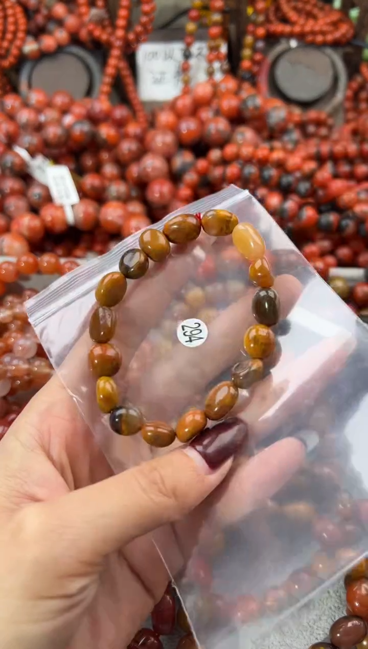 未镶嵌手串南红玛瑙9+