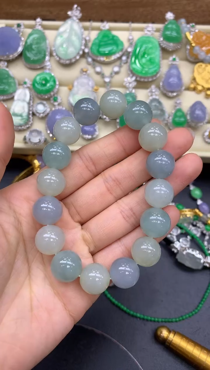 【闪购商品】翡翠手串未镶嵌440-中国好珍宝