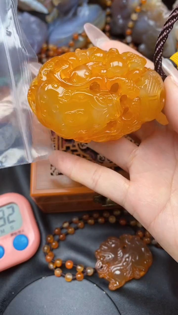 【闪购商品】玛瑙/玉髓颈饰未镶嵌LL