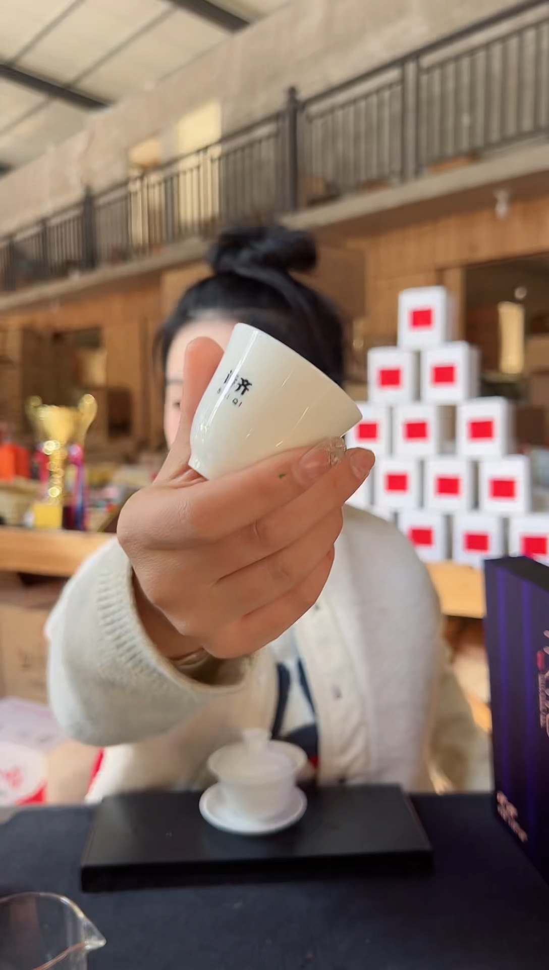 【闪购商品】黑金一盒主人杯········