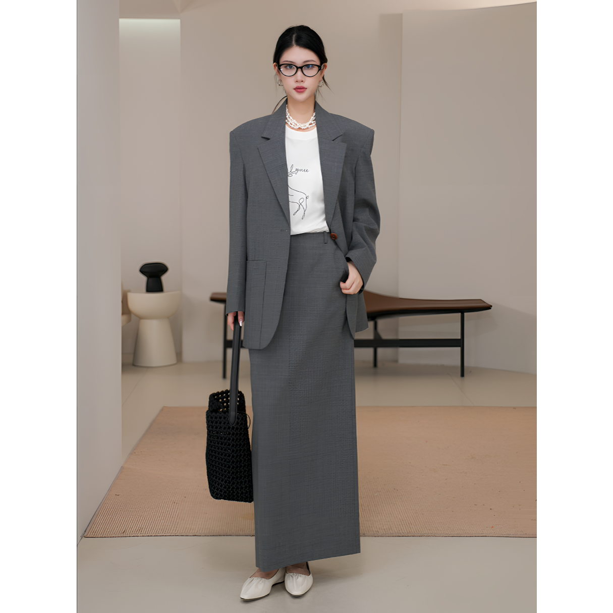 LYNEE 【光序】细腰头裙裤/百褶裙裤/直筒裙LGB2FSW056/W057/W059