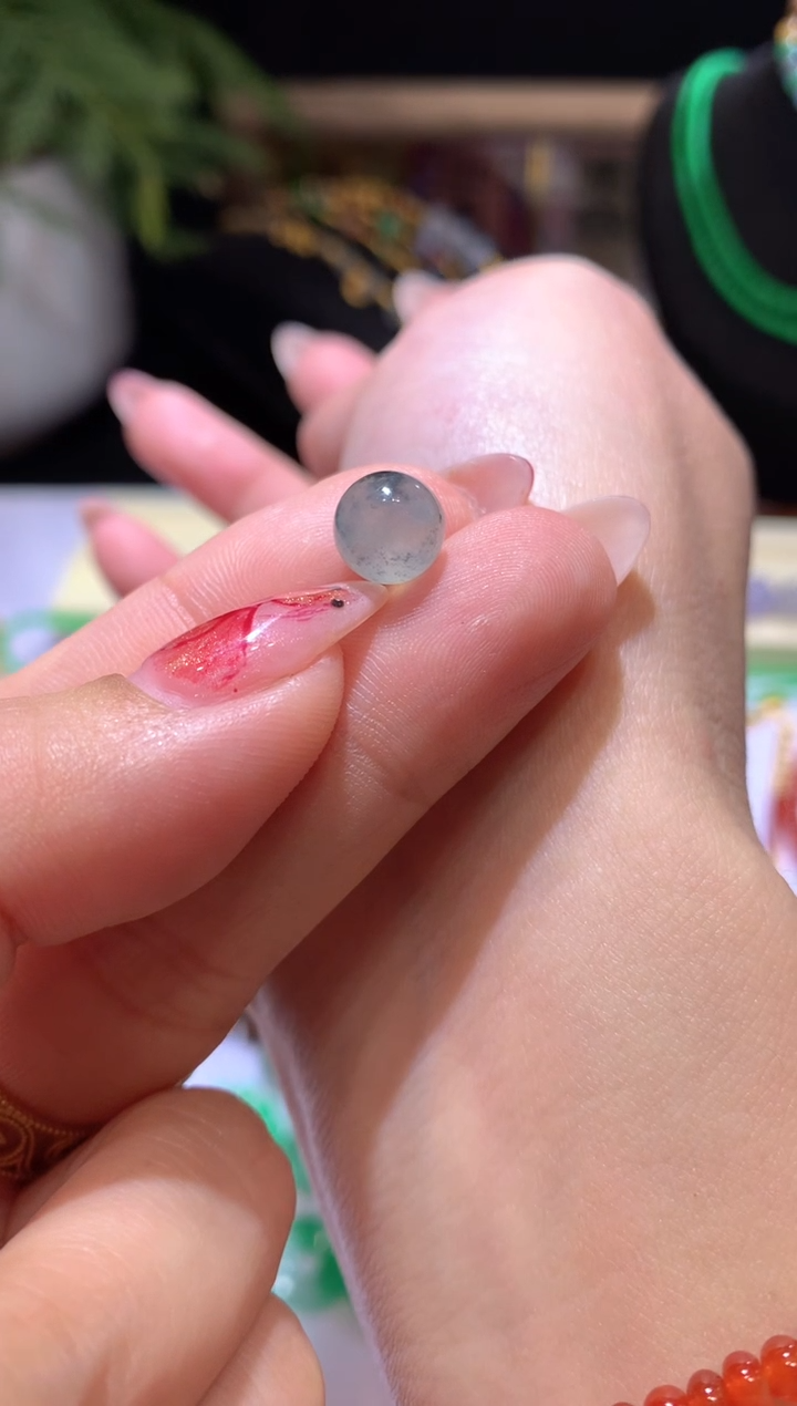 【闪购商品】定制翡翠未镶嵌乌鸡珠珠 198+20