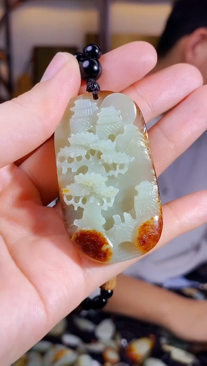 【闪购商品】和田玉颈饰未镶嵌1