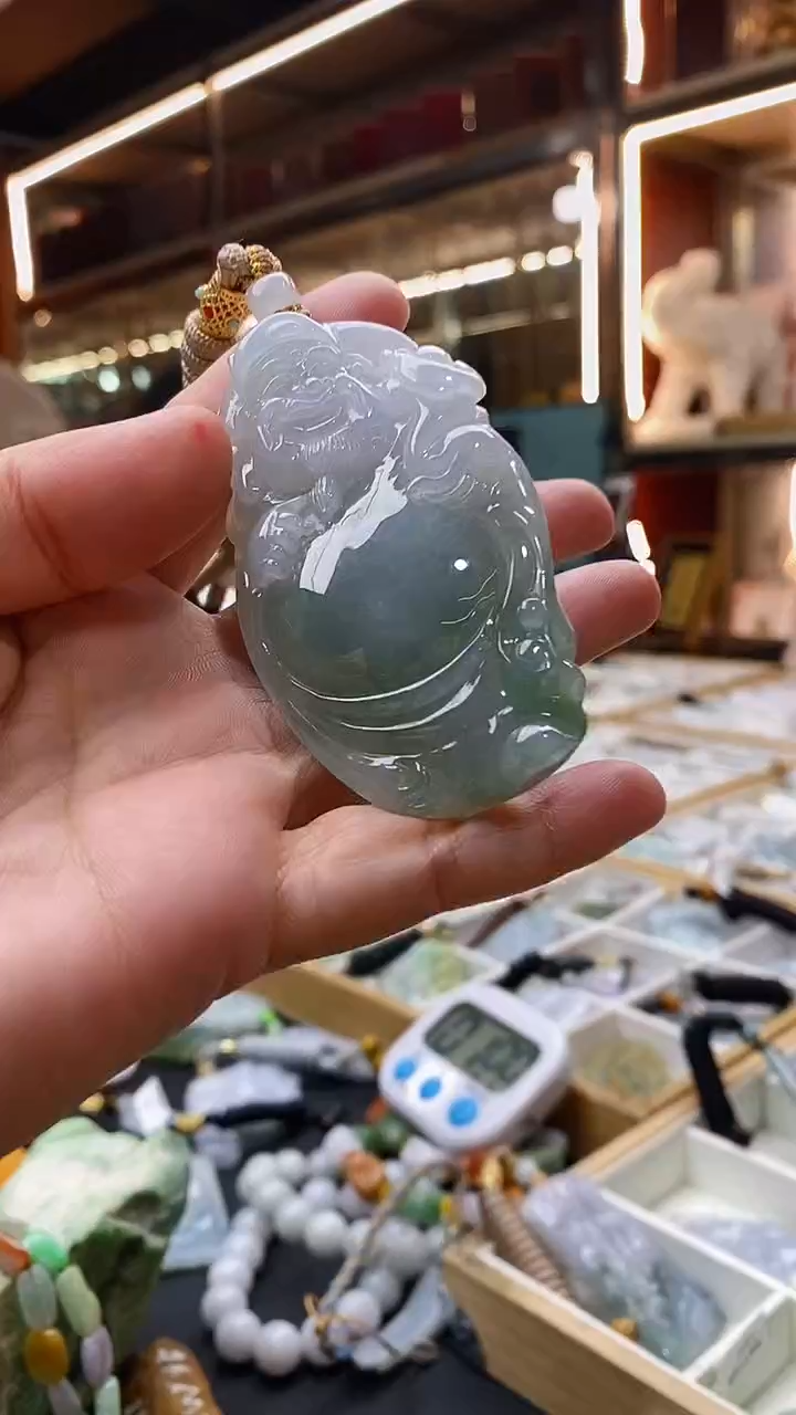 【闪购商品】翡翠颈饰未镶嵌挂件