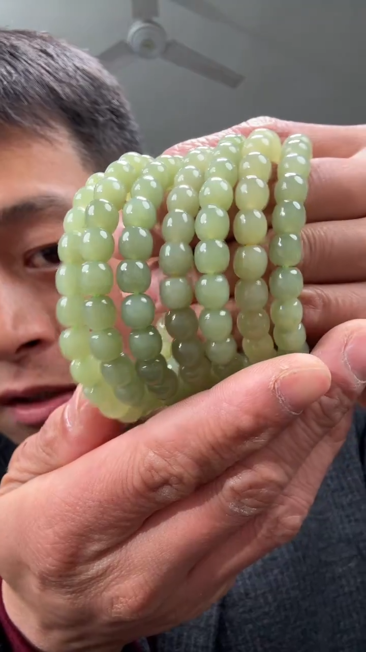 颈饰未镶嵌和田玉若羌手串多样性拍一发一件8