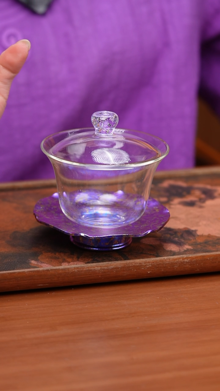 【闪购商品】禾器/曜辰盖碗/太空紫