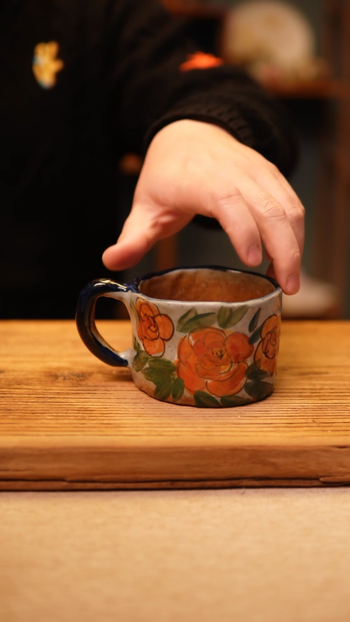 【闪购商品】@@陶园瓷舍@@纯手工手绘@高温釉下彩