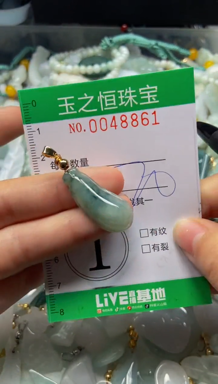 【闪购商品】翡翠颈饰未镶嵌闪购0048861