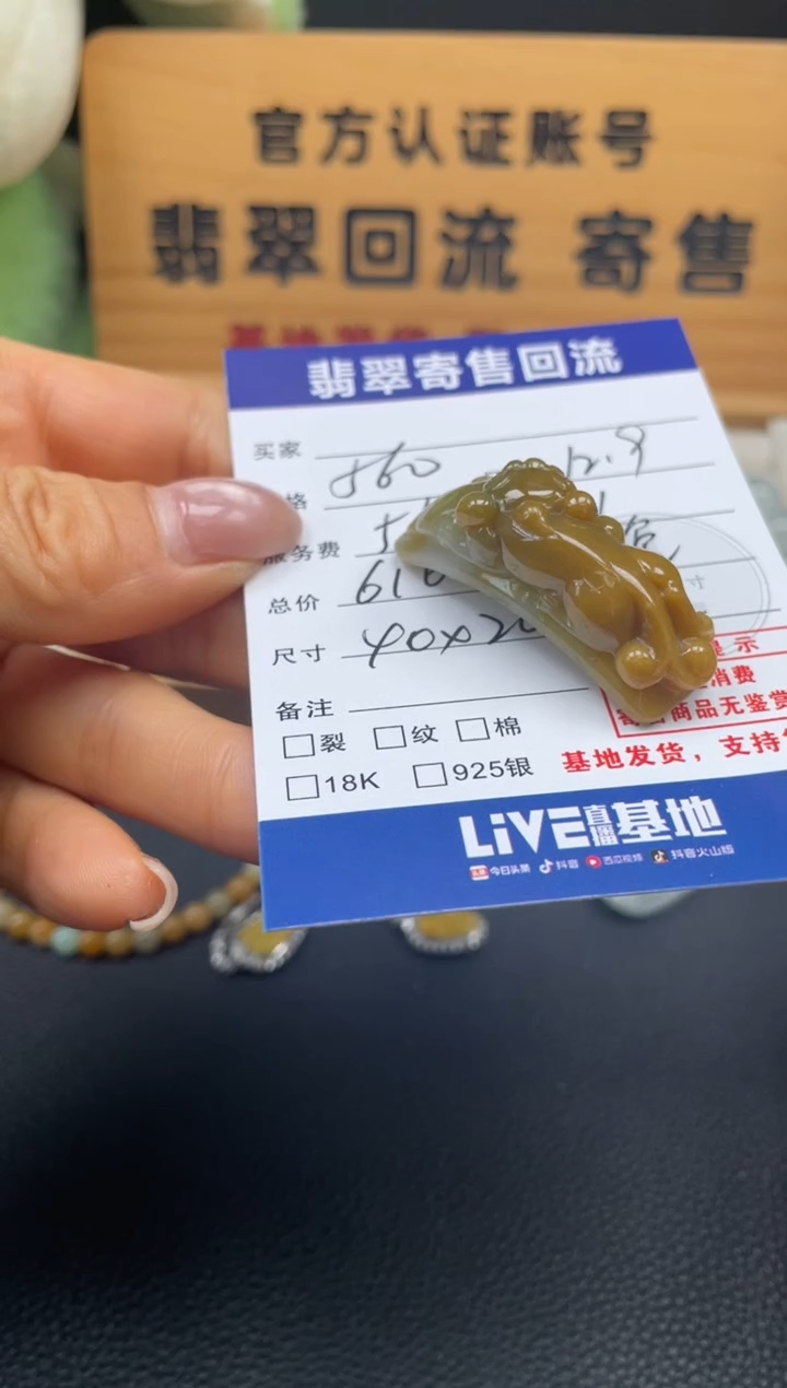 颈饰未镶嵌翡翠10151648