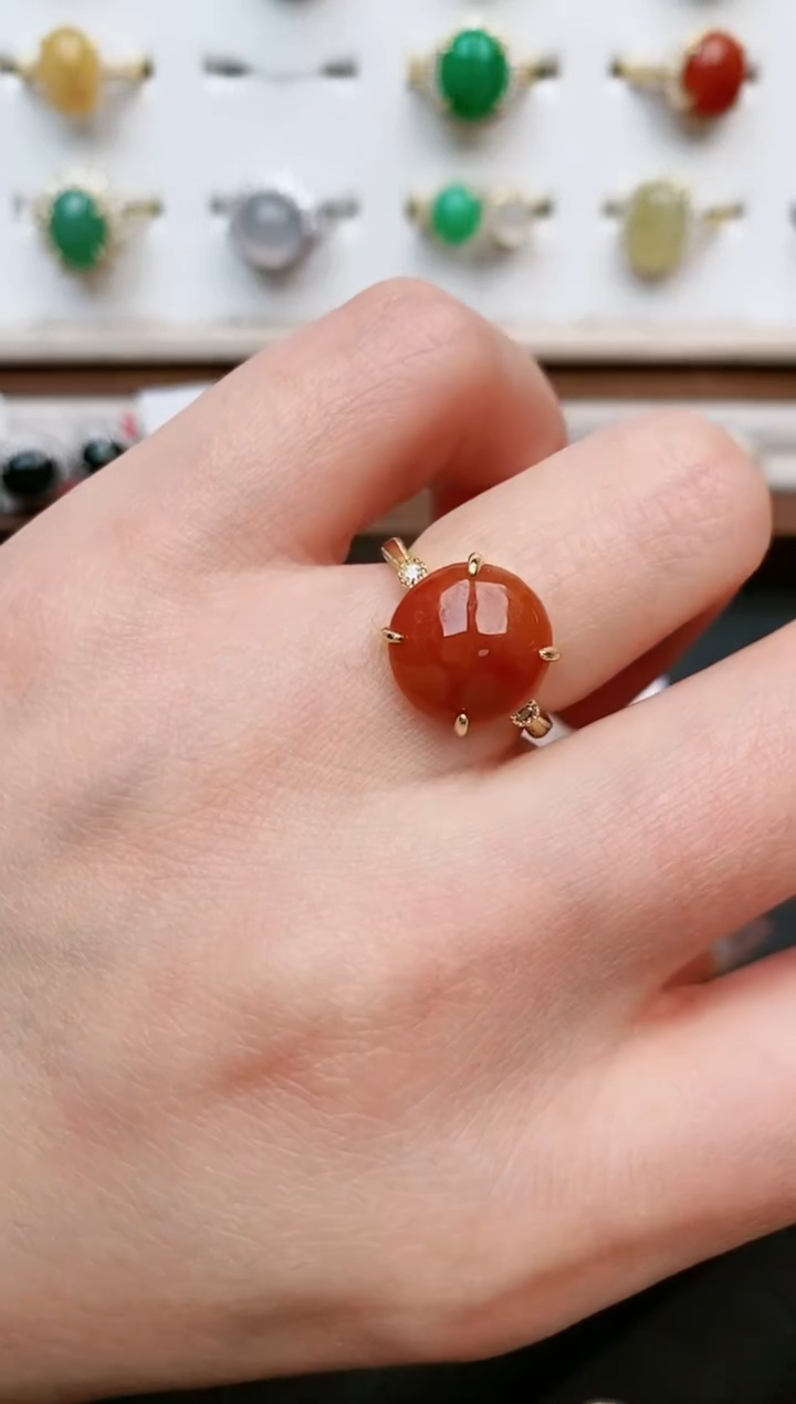 【闪购商品】翡翠戒指银S925镶嵌.....