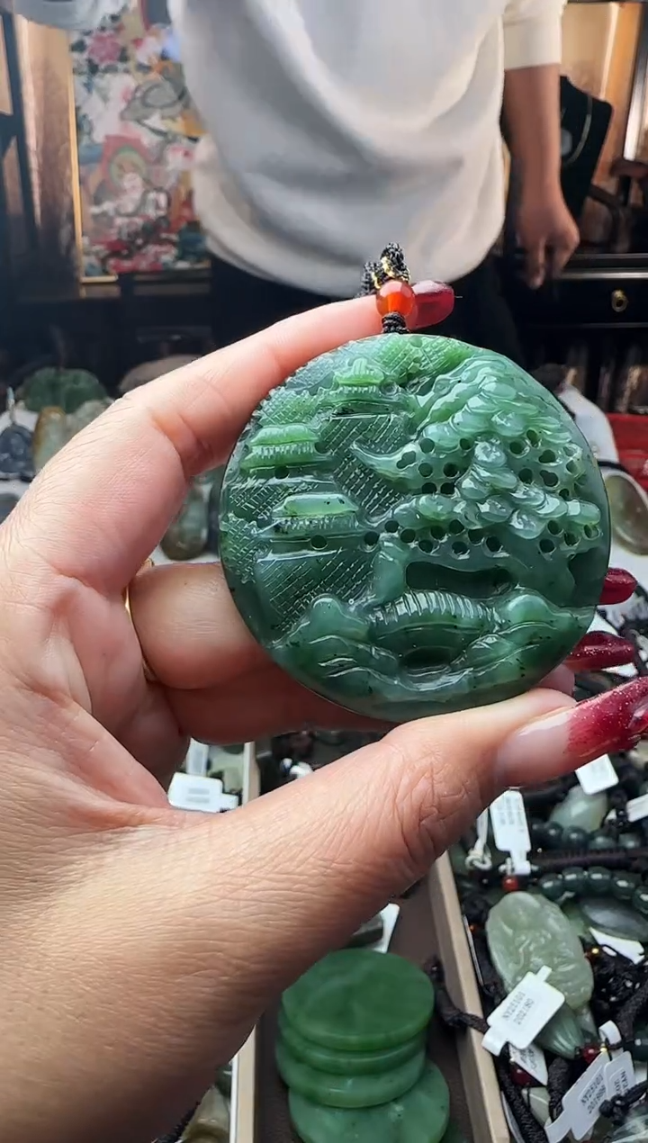 颈饰未镶嵌和田玉和田玉吊坠68