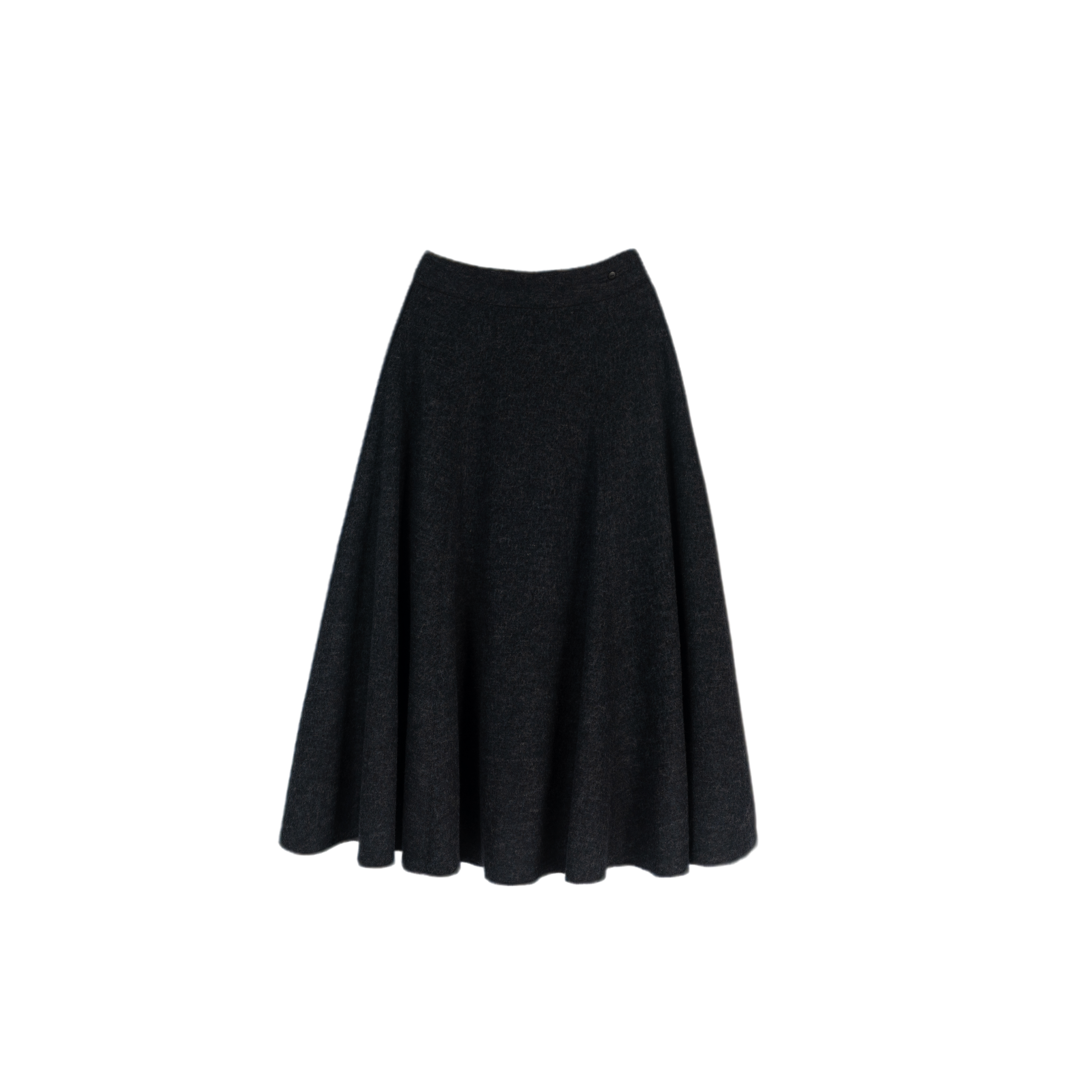 【L'essence】经典气质羊毛呢感中腰半身裙-YG25120404