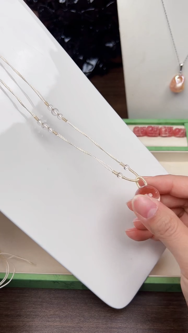 项链未镶嵌水晶悦2883 约18mm 多样性发一件