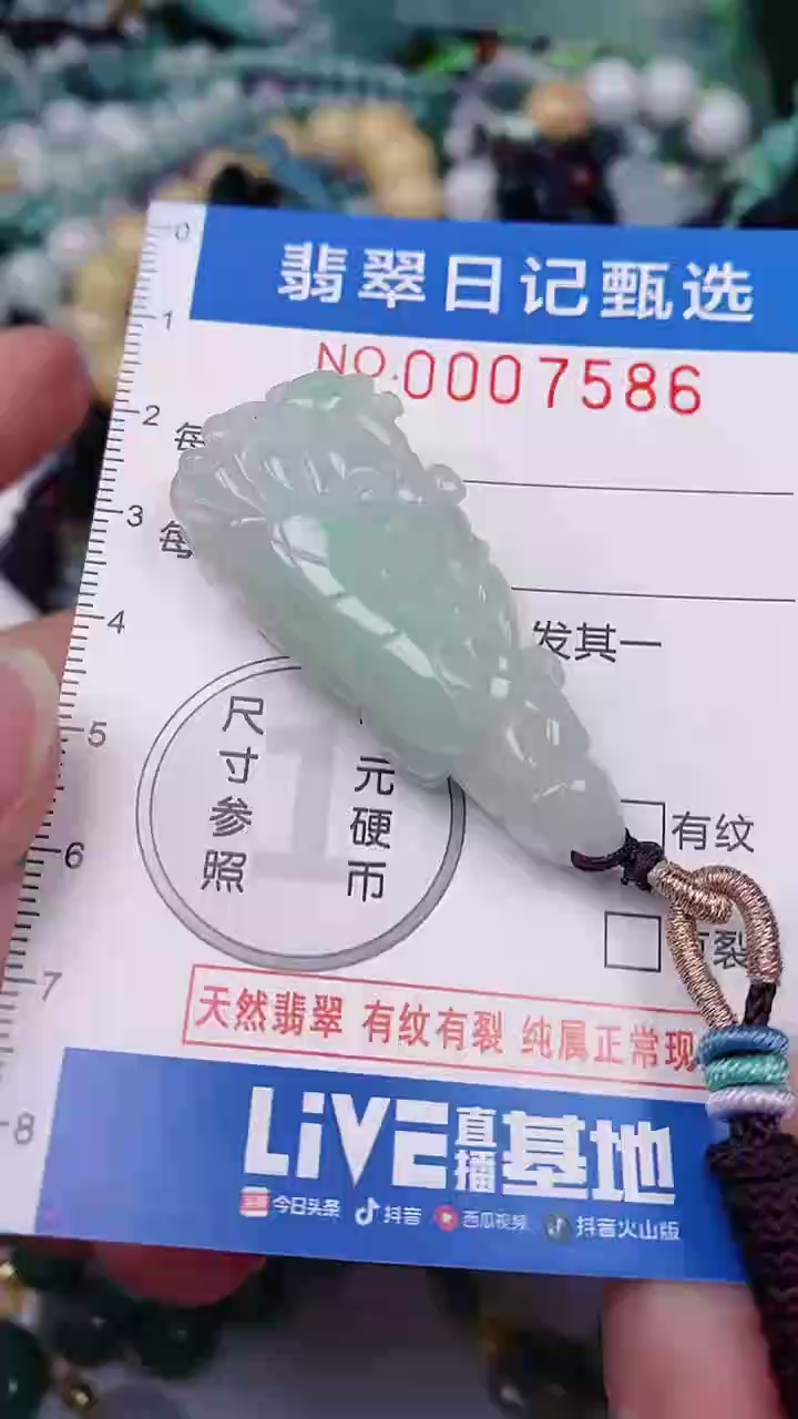 【闪购商品】翡翠颈饰未镶嵌00007586