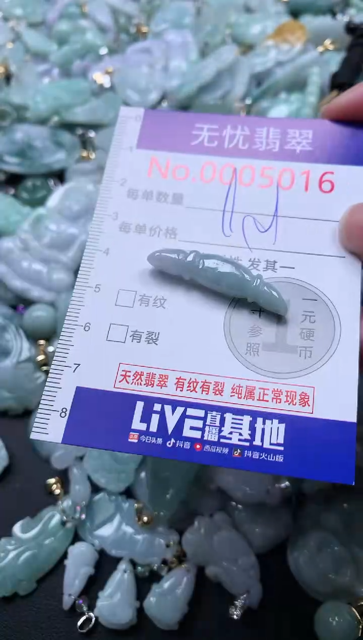颈饰未镶嵌翡翠5016