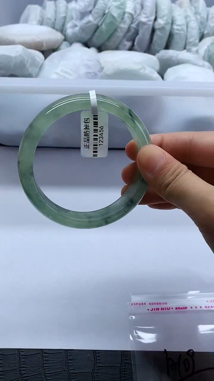 109冰透缅风美人镯【直播间所见即所得】59-60