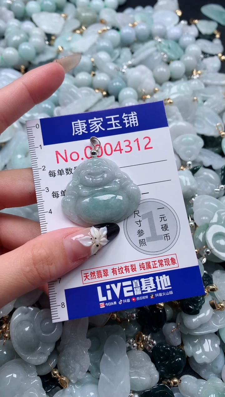 颈饰未镶嵌翡翠4312
