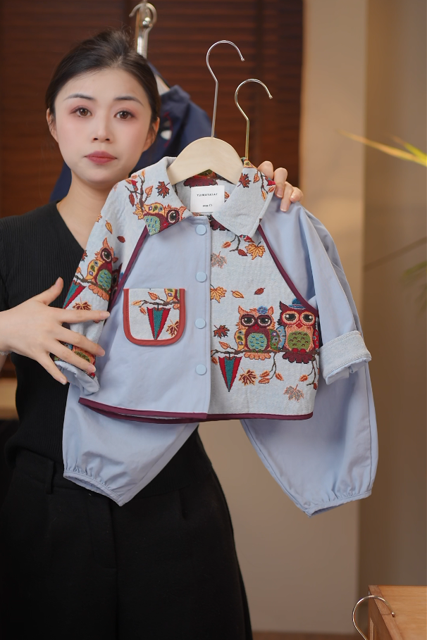 【JD】2025儿童春季新款洋气儿童休闲长袖格子套装39725