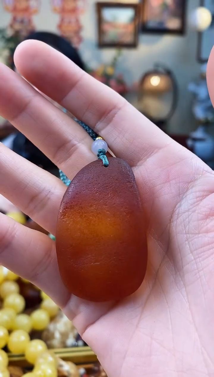 【闪购商品】琥珀颈饰未镶嵌吊坠
