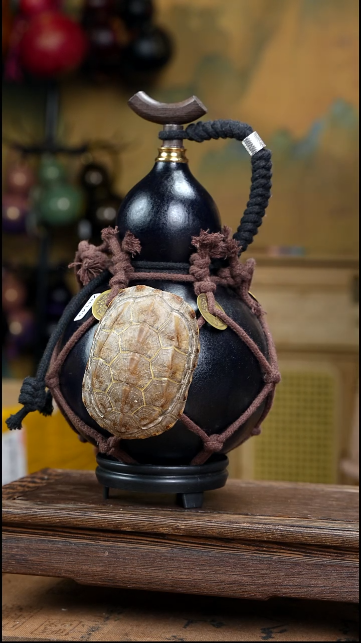 WU149大漆酒葫芦(微瑕款-不退换)