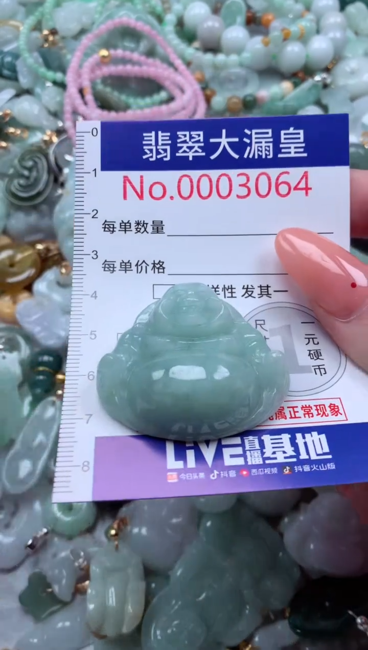 翡翠未镶嵌吊坠(不含链)3064