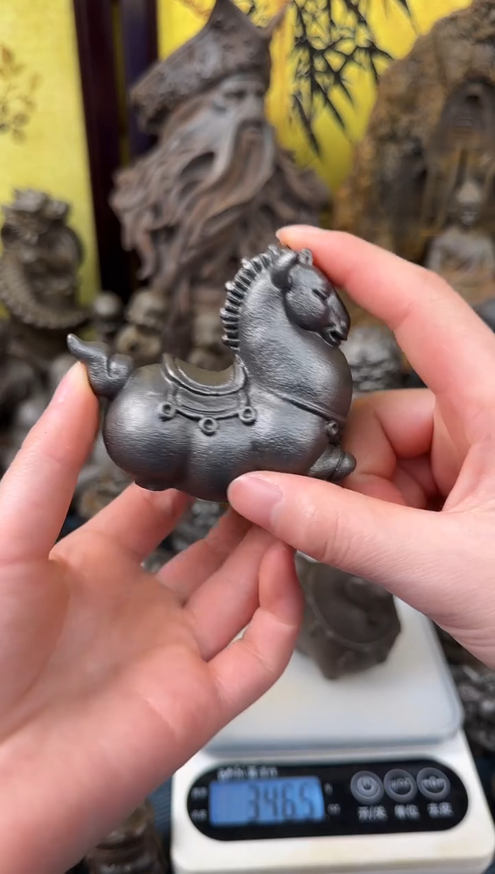 铁精致潮玩摆件小唐马