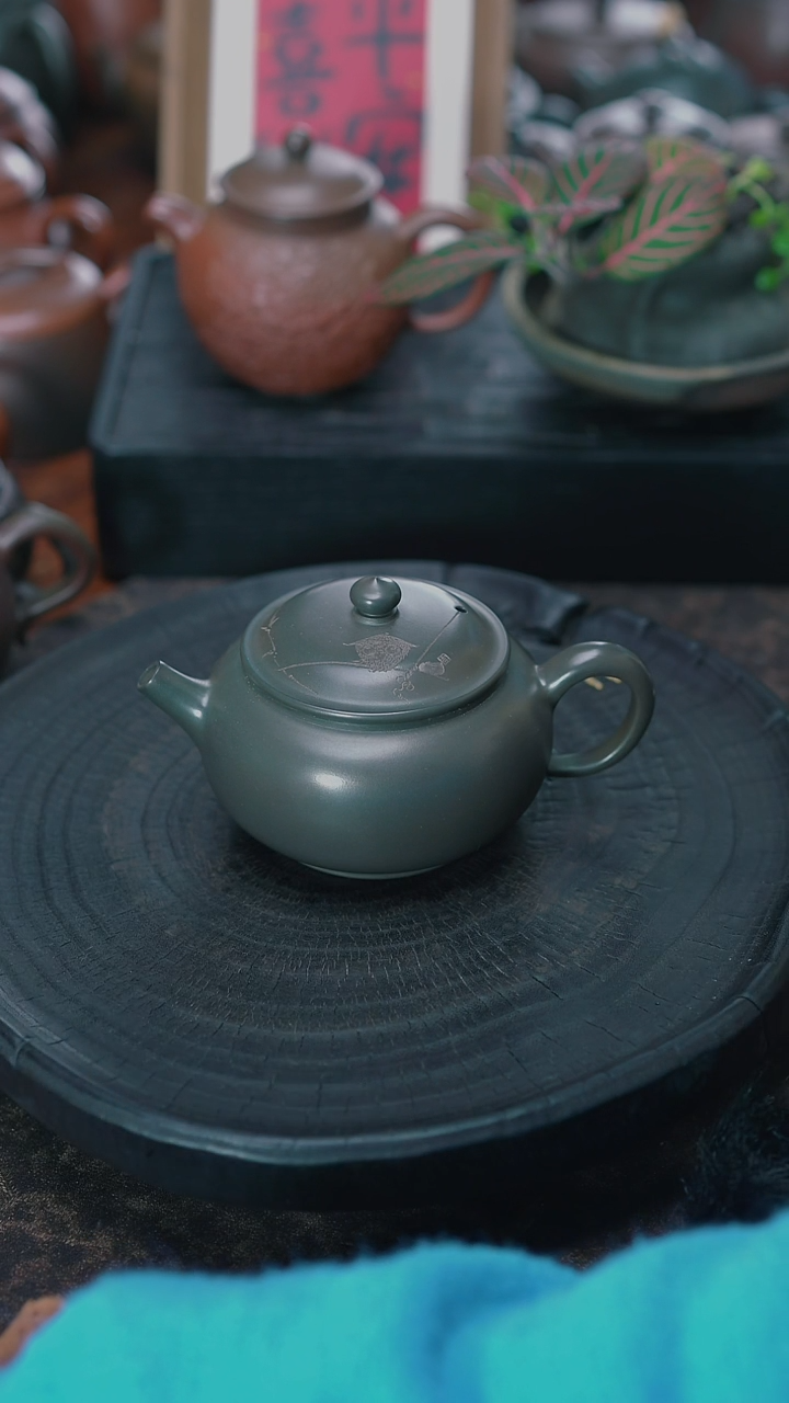 【闪购商品】江湖小翠鸟 怀古壶 180CC