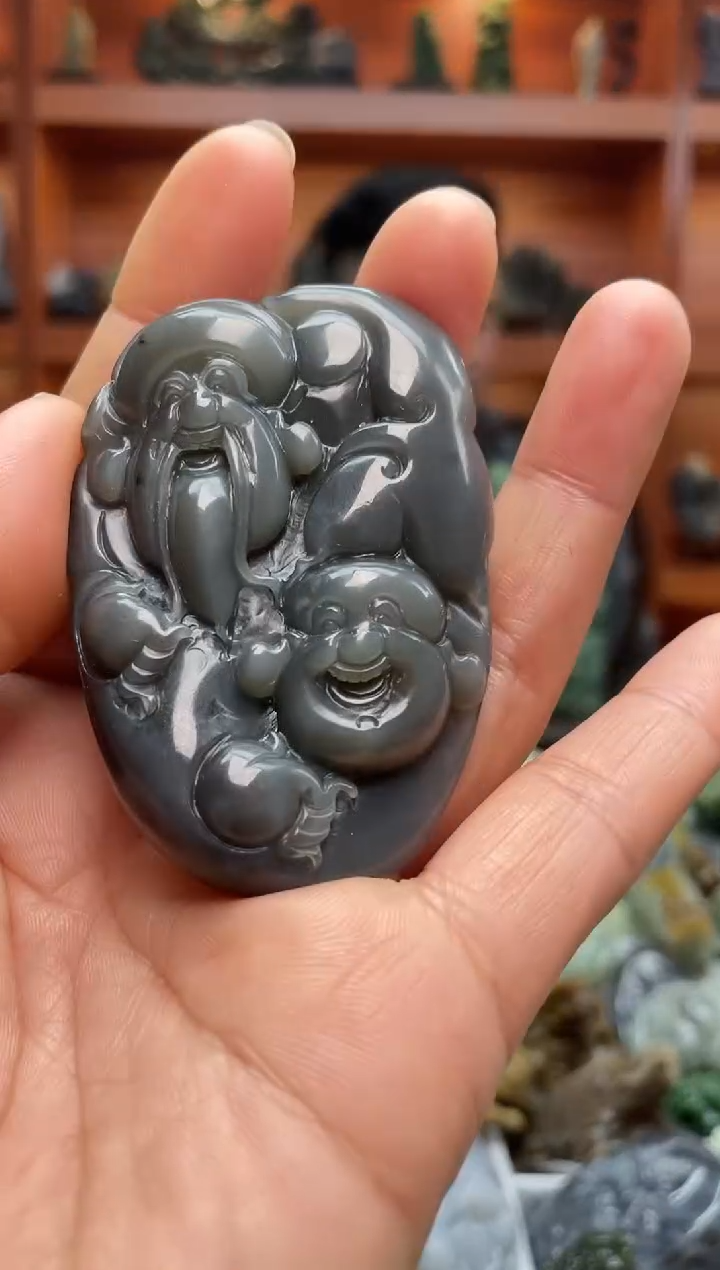 未镶嵌和田玉把件1