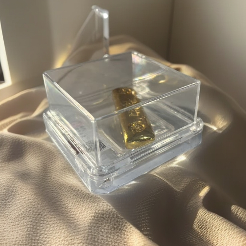 评级金库金条鎏金金条工艺品收藏摆件