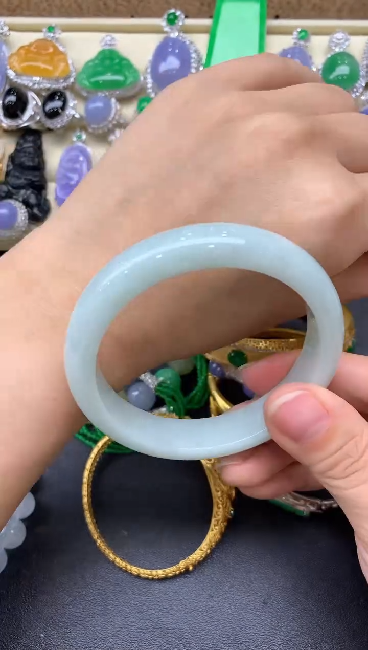 【闪购商品】翡翠手镯未镶嵌381-中国好珍宝